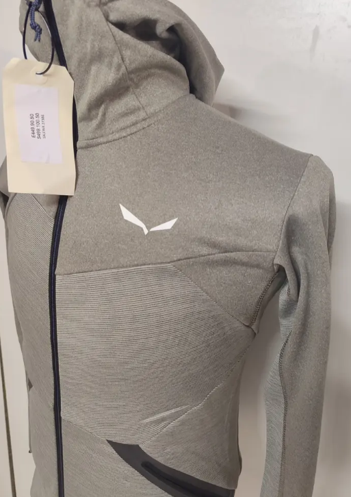 Polaire à capuche SALEWA Puez Melange Polarlite - Homme