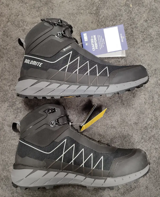 Chaussures de marche DOLOMITE Croda nera high Gore-tex - Homme