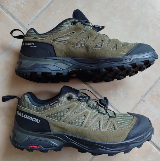 Chaussures de marche SALOMON X Ward Leather Gore-tex- Homme
