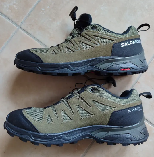 Chaussures de marche SALOMON X Ward Leather Gore-tex- Homme