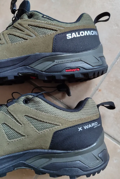 Chaussures de marche SALOMON X Ward Leather Gore-tex- Homme