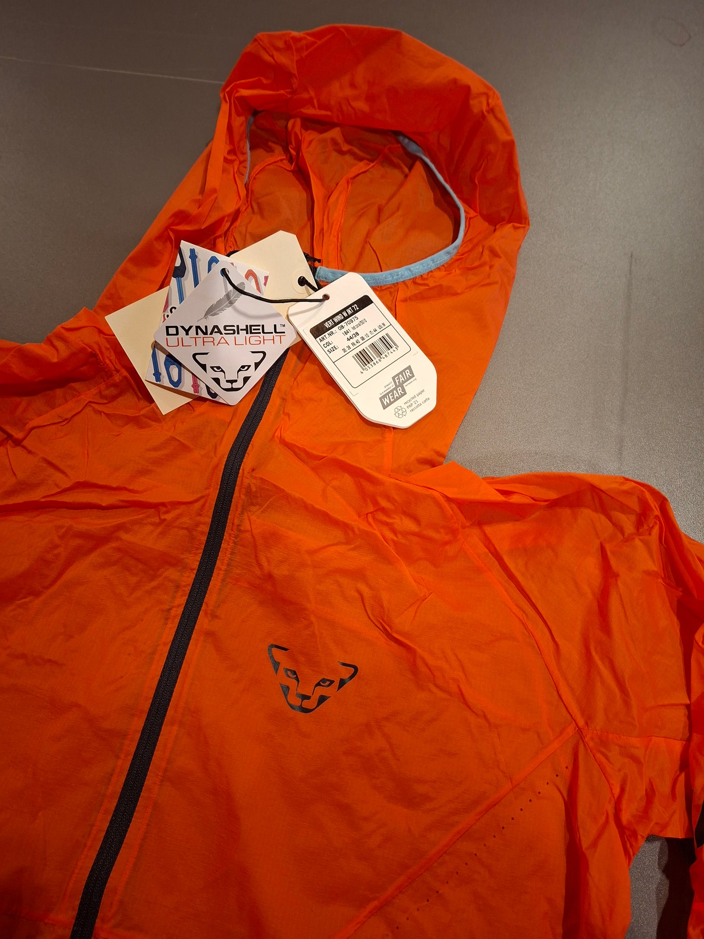 Veste coupe vent DYNAFIT Vert Wind 72 - Femme