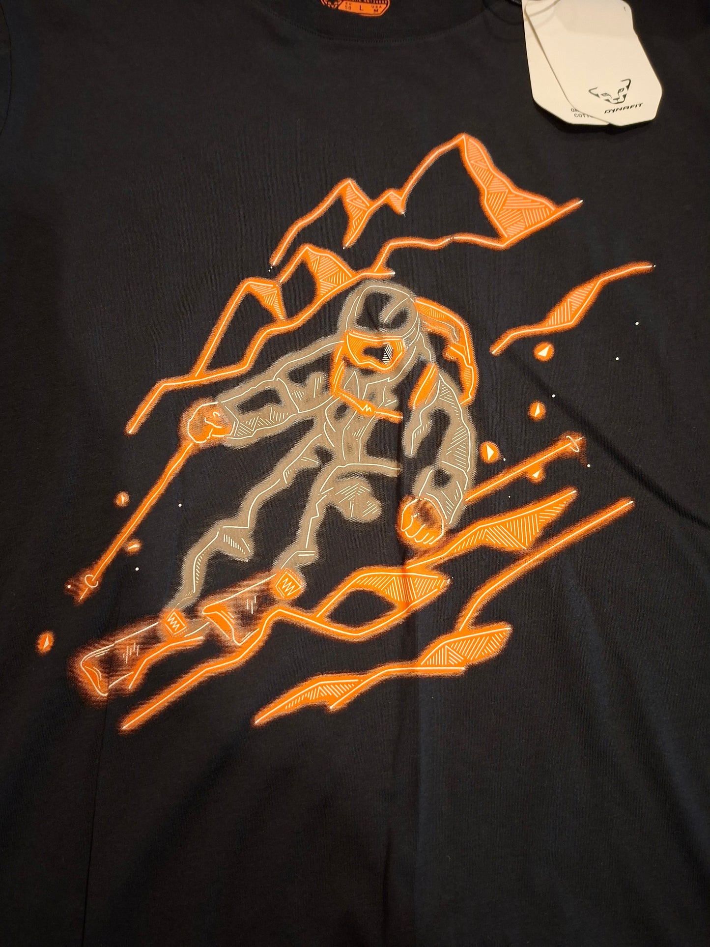 T-shirt en coton DYNAFIT Blacklight  - Homme