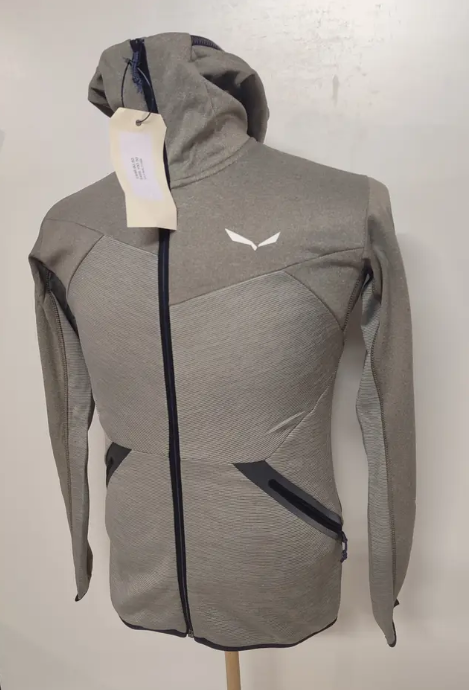 Polaire à capuche SALEWA Puez Melange Polarlite - Homme