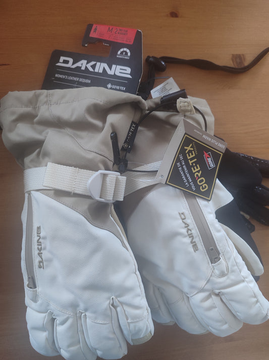 Gants double DAKINE Leather Sequoia Goretex - Femme