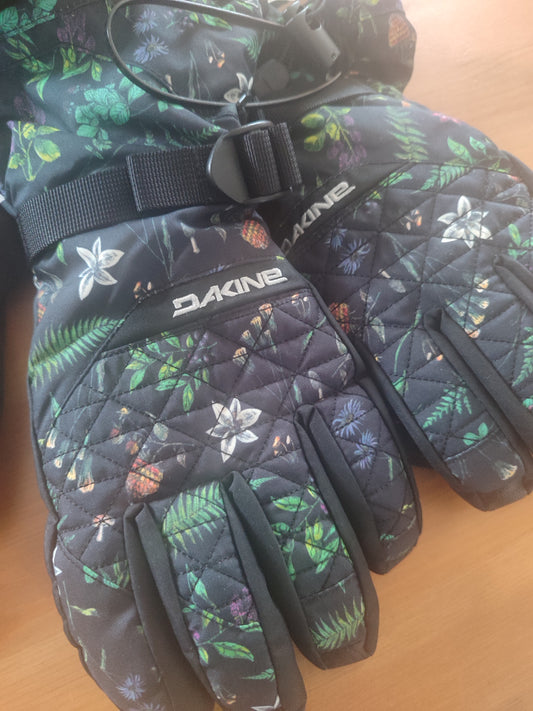 Gants double DAKINE Leather Camino - Femme